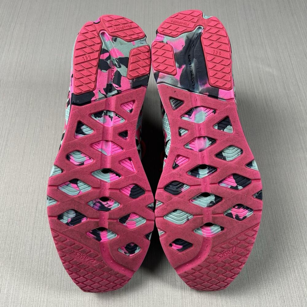 Asics Gel Noosa Fast 2 Womens Size 9.5 Teal Running Shoes Fitness Sneakers T459N - Picture 6 of 7